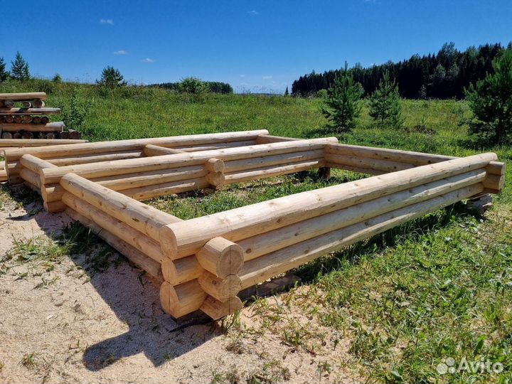 Сруб Бани 6 на 6 6-и стенок