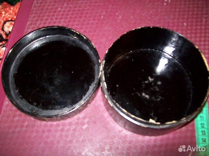 Панно пара инкрустация перламутр Китай 1950 рарите