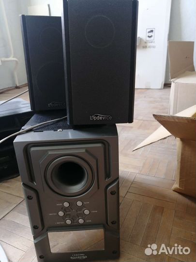 Колонки для компьютера с сабвуфером