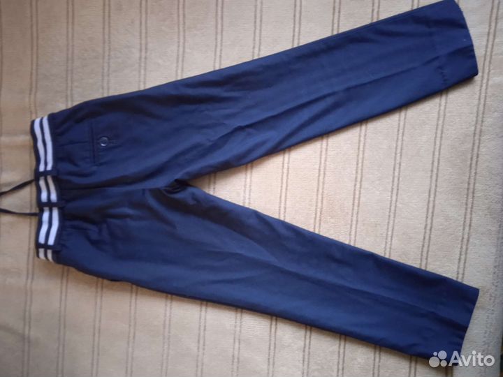 Пиджак и брюки для мальчика 134 синий