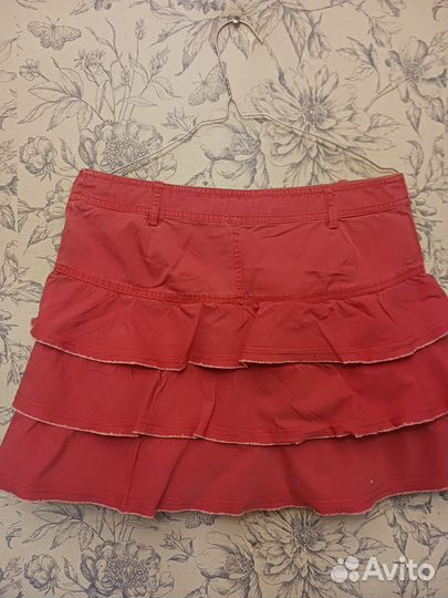 Юбка zara испания хлопок