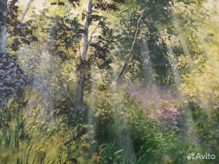Картина маслом на холсте от автора
