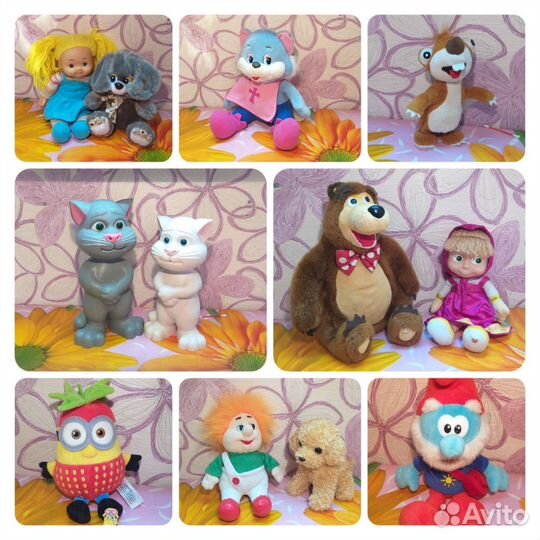 Музыкальные игрушки из мультфильмов