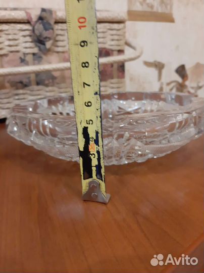 Хрустальная пепельница