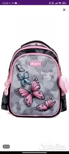 Ранец школьный для девочки новый