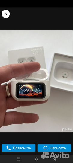 Наушники/гарнитура с экраном