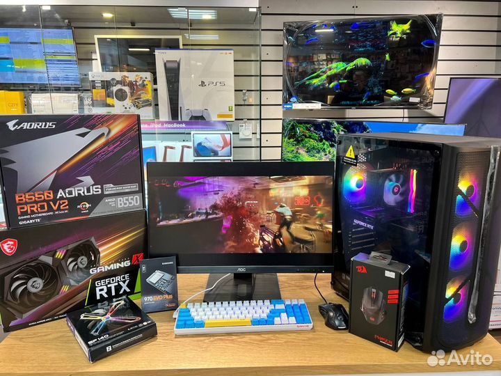 Игровой пк Intel Core i5-10400F / GTX 1660 super
