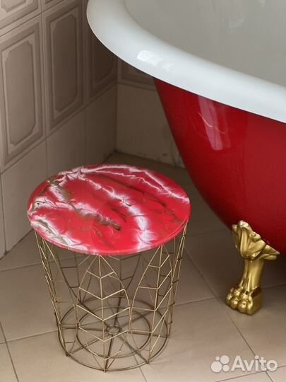 Журнальный столик. Стол из эпоксидной смолы