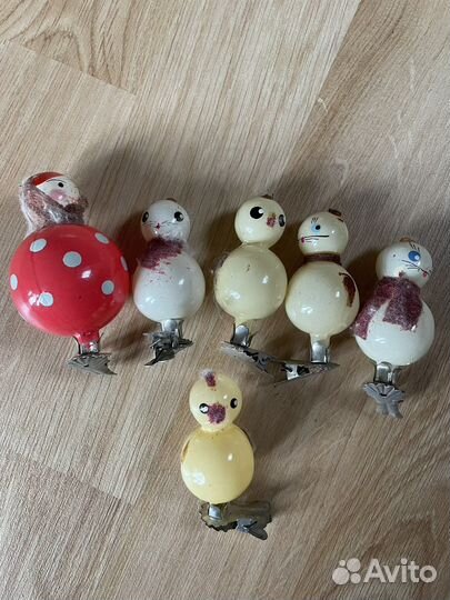 Елочные игрушки СССР