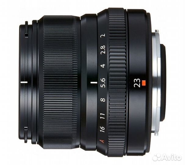 Объектив Fujifilm XF 23mm f/2 R WR черный