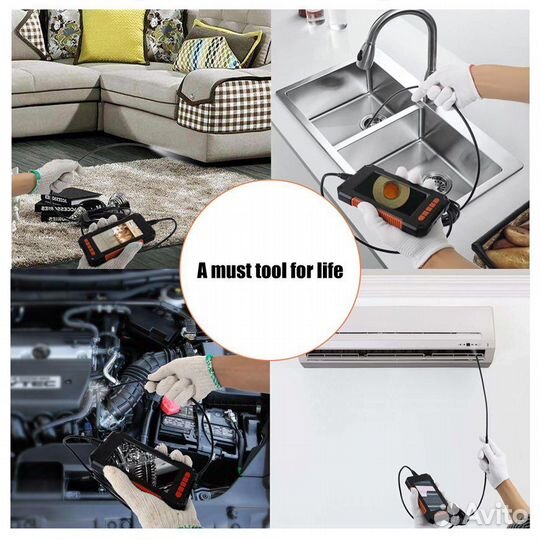 Промышленный Видео эндоскоп 1080P с 1 Объективом