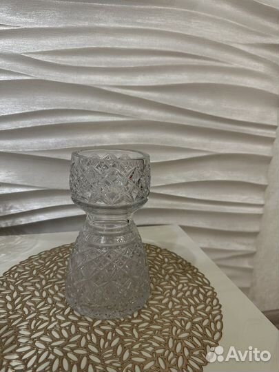 Ваза хрустальная