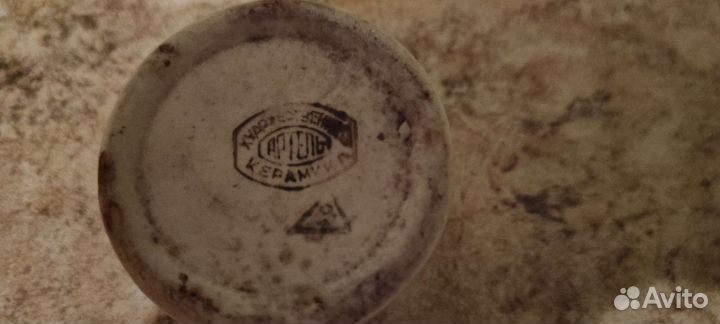 Чернильница. Гжель