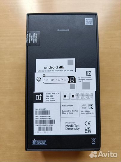 OnePlus Nord 2T, 8/128 ГБ