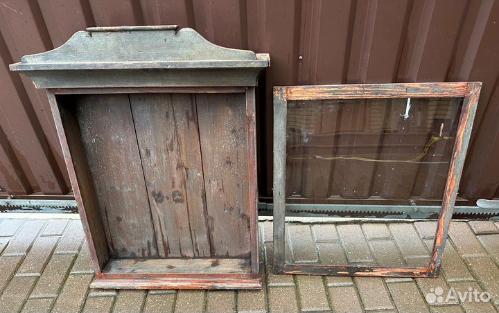 Киот старинный большой храмовый для икона 19 век