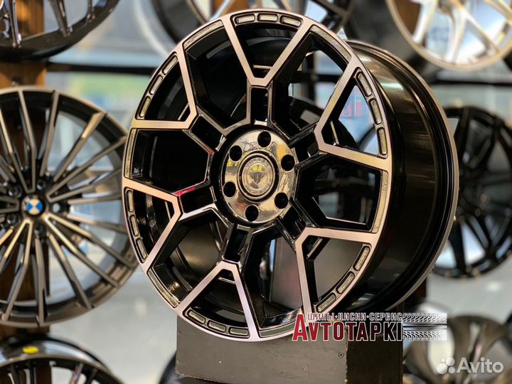 Диски R22 на Tahoe Escalade Prado Black