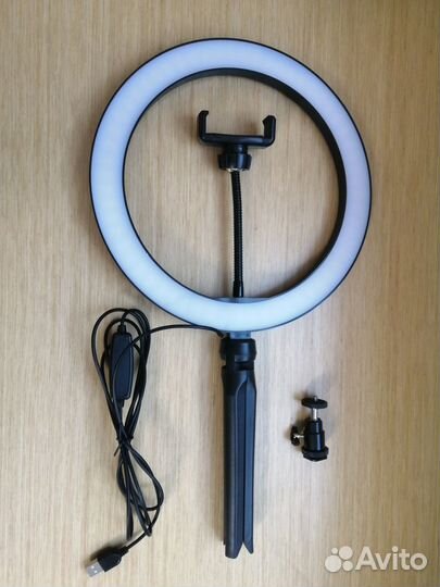 Лампа кольцевая Огонёк OG-SMH01 с держателем