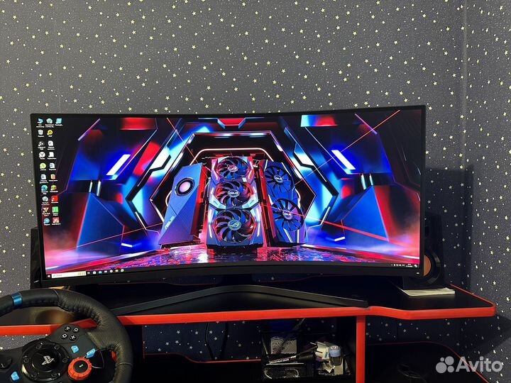 Монитор для пк изогнутый Xiaomi Curved Display 34