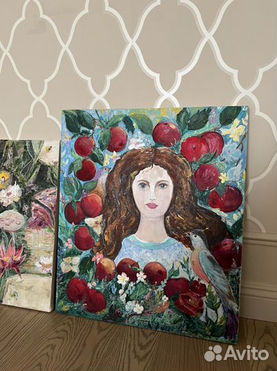 Картина холст масло