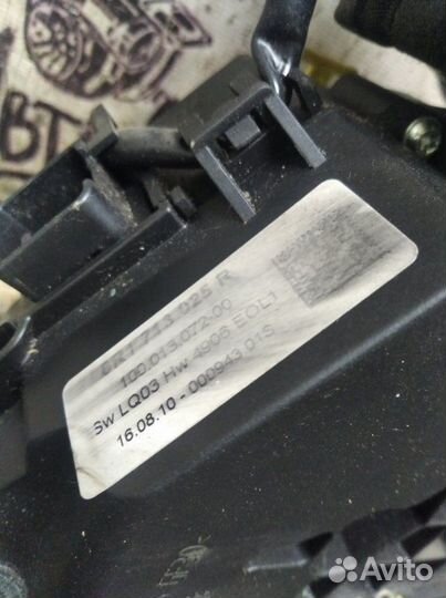 Селектор АКПП Volkswagen Polo седан BTS 2010