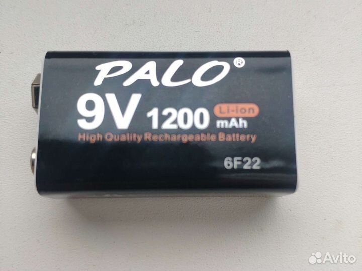 Аккумулятор 9V 