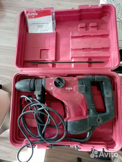 Перфоратор elitech 1340 эм