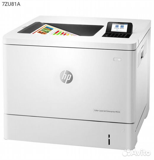 Принтер HP Color LaserJet Enterprise M554dn A4 Цве