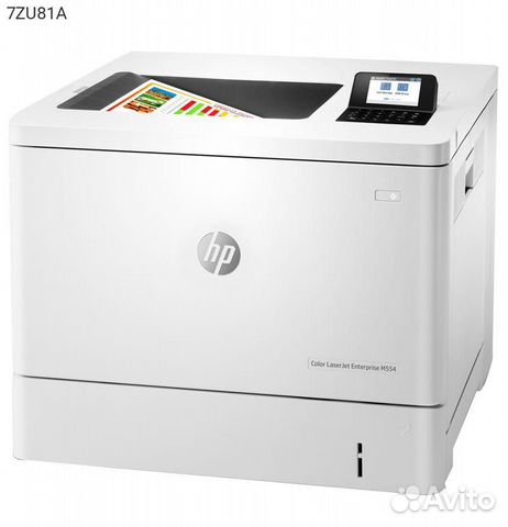 Принтер HP Color LaserJet Enterprise M554dn A4 Цве