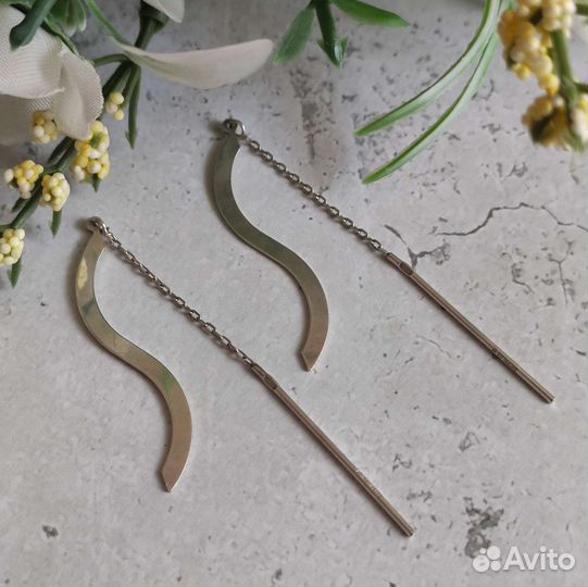 Серьги продевки