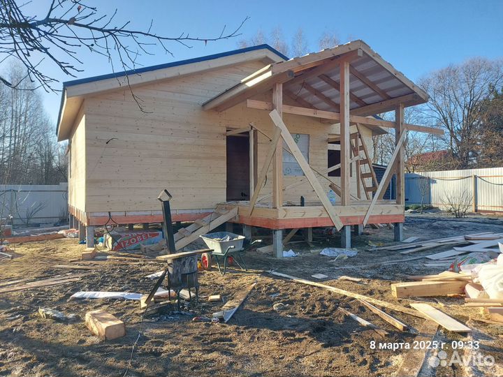 Каркасный дом под ключ 150мм