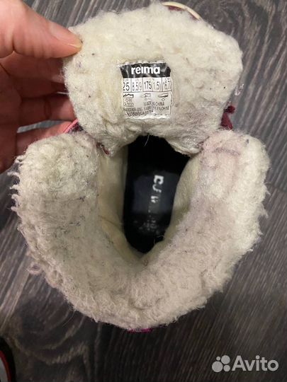 Зимние ботинки reima 25