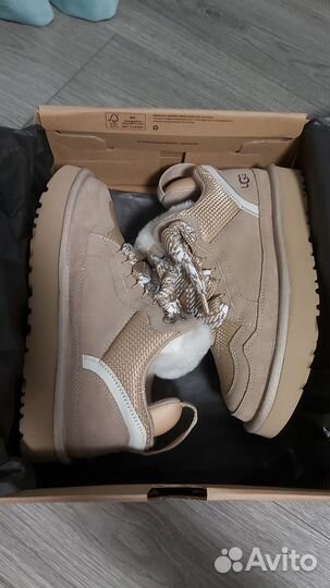 Угги Кроссовки ugg lowmel sneaker sand 36р 22 см