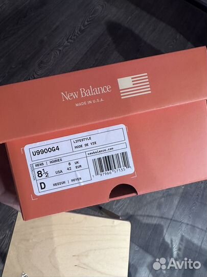 Кроссовки New Balance 990 v4 x Aime Leon Dore