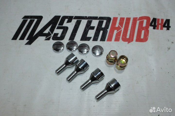 Секретные колесные болты M12X1,5X24