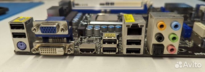 Материнская плата 1155/DDR3 с Core i5+кулер