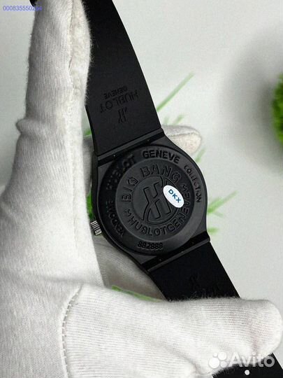 Наручные часы Hublot WHB3 чёрные (Арт.66323)