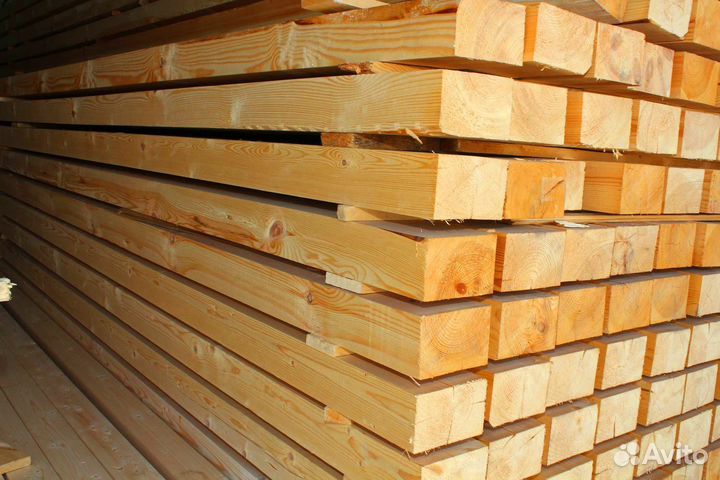 Брус сосна 100х100х6000мм