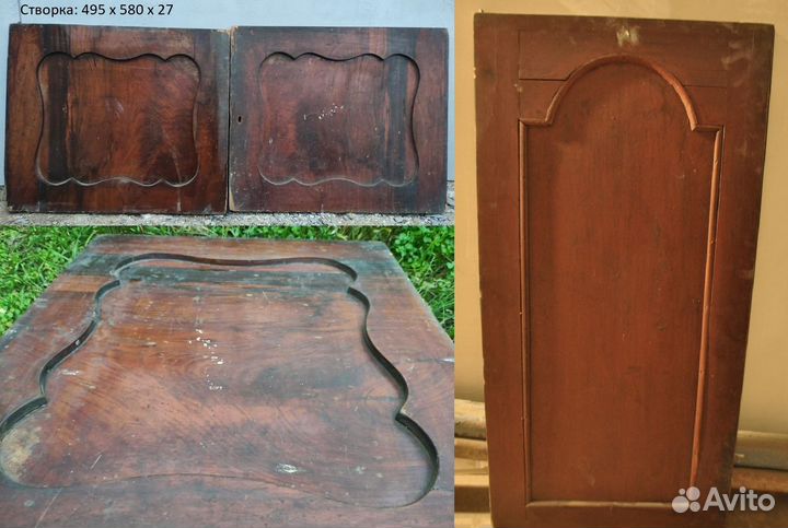 Антик: детали от мебели, дверцы, элементы пианино