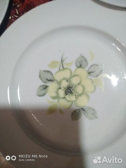 Тарелки дулево 1971год СССР