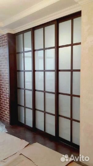 Двери каскадные раздвижные