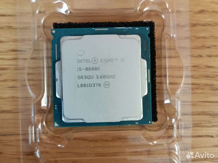 Процессор intel core i5 8600K