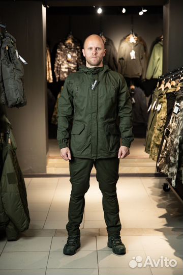 Костюм летний Эльбрус 100 хлопок, олива