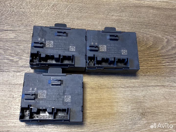 Volkswagen sharan 7N блок комфорта