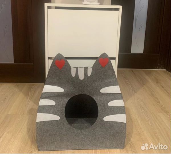 Домик для кошек, маленьких собак новый