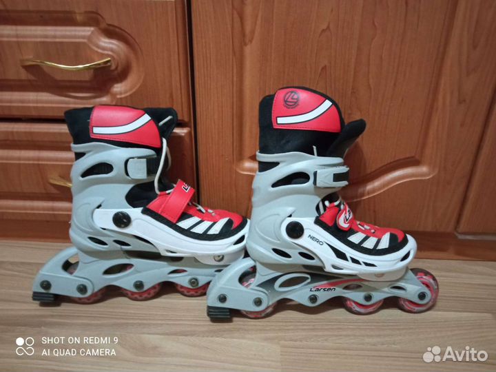 Роликовые коньки детские раздвижные