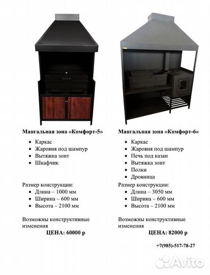 Мангальная зона для дачи Комфорт - 9