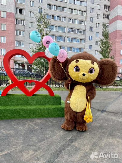 Чебурашка ростовая кукла