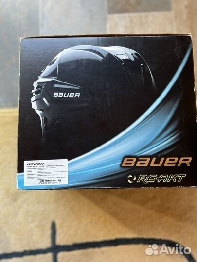 Шлем с маской хоккейный Bauer RE AKT helmet combo