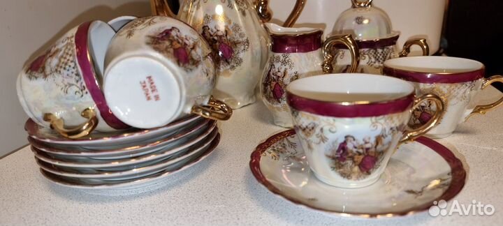 Сервиз роскошный редчайший мадонна marushin Япония