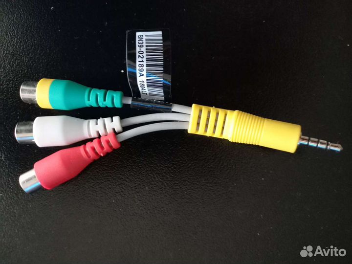 Кабель переходник 3,5mm-RCAx3